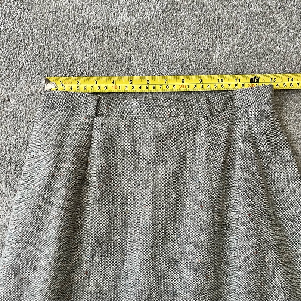 Vintage Gray Midi Skirt - Picture 3 of 7